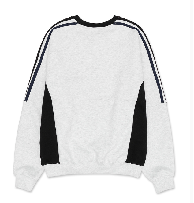 [Seventeen Jeonghan worn] Ames V Neck Uniform Sweatshirt