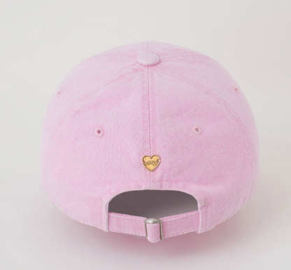 [Ive Wonyoung & Red Velvet Joy Worn] Ronron Heart Ribbon Ball cap