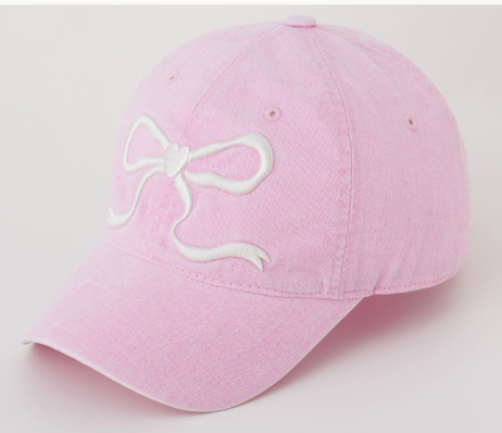 [Ive Wonyoung & Red Velvet Joy Worn] Ronron Heart Ribbon Ball cap