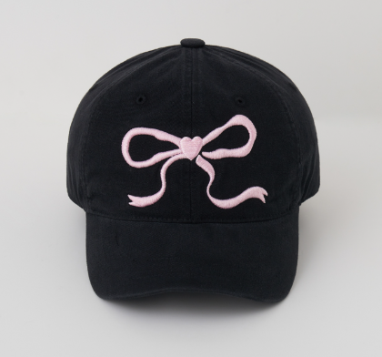 [Ive Wonyoung & Red Velvet Joy Worn] Ronron Heart Ribbon Ball cap
