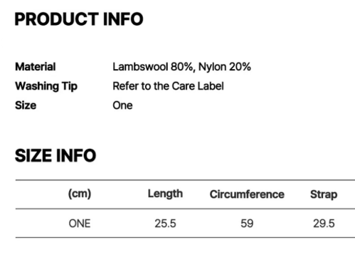 [Ateez Hongjoong Worn] Itzavibe Dot Earflap Beanie