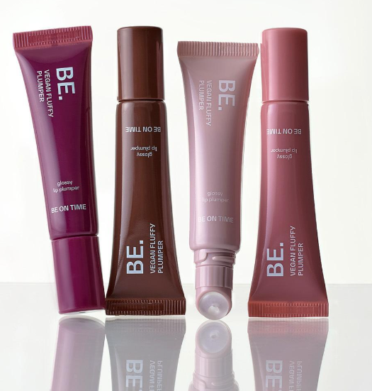 BE ON TIME Vegan Fluffy Lip Plumper Balm Keyring