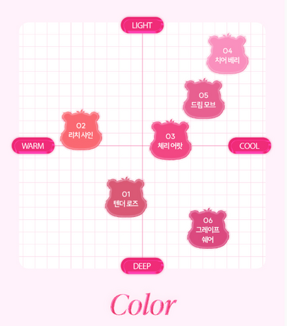 [Tag x Carebears] Water Fit Jelly Tint