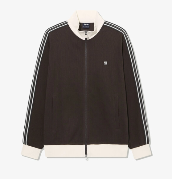 [Woodz Worn] 26SS FILA 1911 Uni Knit Track Zip-up