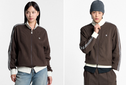 [Woodz Worn] 26SS FILA 1911 Uni Knit Track Zip-up