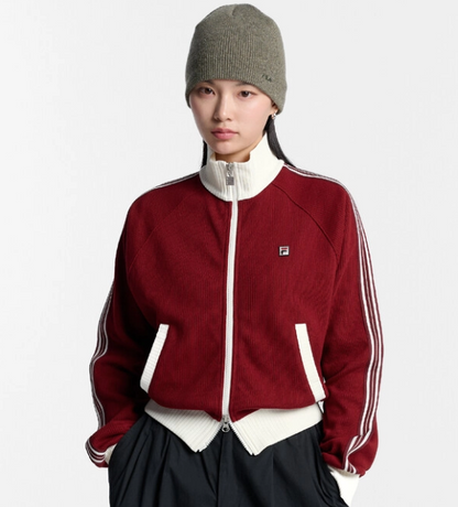 [Han So-Hee Worn] 26SS FILA 1911 Women's Knit Track Jacket