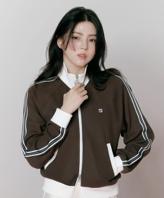 [Han So-Hee Worn] 26SS FILA 1911 Women's Knit Track Jacket