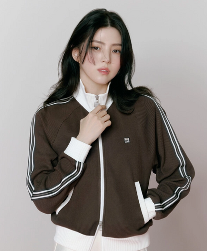 [Han So-Hee Worn] 26SS FILA 1911 Women's Knit Track Jacket