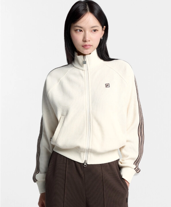 [Han So-Hee Worn] 26SS FILA 1911 Women's Knit Track Jacket