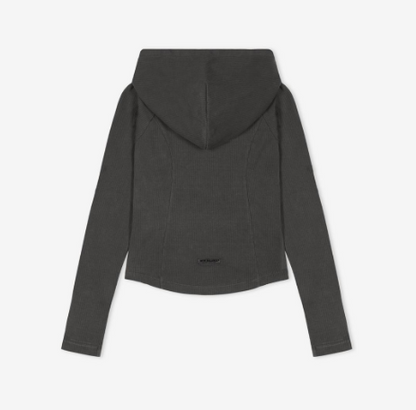 [Aespa Winter Pick] 26SS New Balance Women Soft Fresh Golji Two-Way Zip-Up Hoodie (Slim Fit)