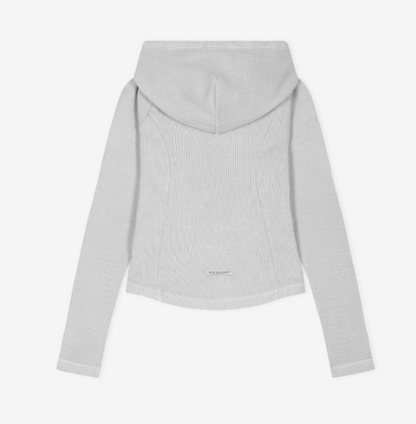 [Aespa Winter Pick] 26SS New Balance Women Soft Fresh Golji Two-Way Zip-Up Hoodie (Slim Fit)
