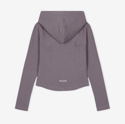 [Aespa Winter Pick] 26SS New Balance Women Soft Fresh Golji Two-Way Zip-Up Hoodie (Slim Fit)