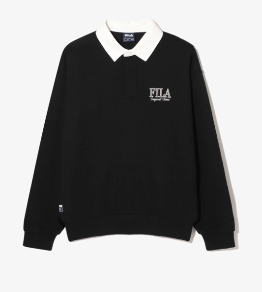 [Woodz worn] Fila Rugby Sweatshirt