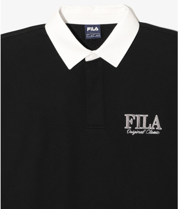 [Woodz worn] Fila Rugby Sweatshirt