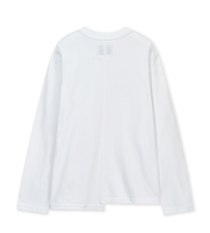 [Ive Liz Pick] Matin Kim Asymmetric Logo Top