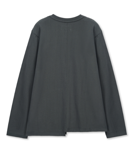 [Ive Liz Pick] Matin Kim Asymmetric Logo Top
