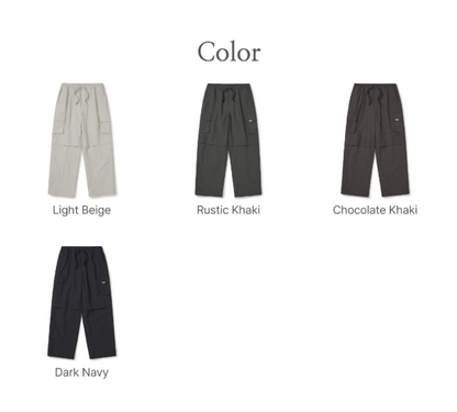 [BTS V Pick] 26SS Snow Peak Camp Utility Windbreaker / Wide pants