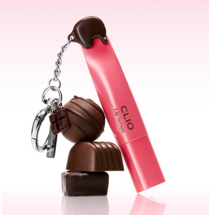 [Sugar Afternoon Collection] Clio Glaze Lip Serum 8g with Gift (+Chocolate Keyring)