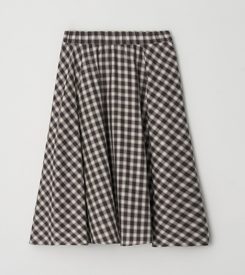 [Ive Wonyoung Worn] 26SS RolaRola Maison De Rola Tied Check Long Skirt