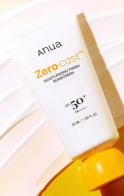[Kpop Demon Hunters Limited Edition]  Anua Zero Cast Moisture Sunscreen 50ml with  Gift (Double Plan)