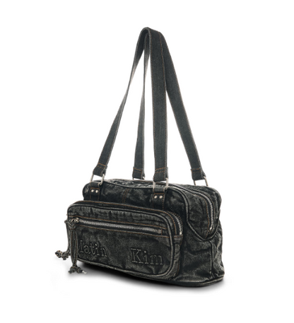 [Aespa Ningning Worn] Matin Kim Matin Dust Denim One Pocket Shoulder Bag