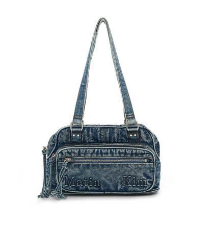 [Aespa Ningning Worn] Matin Kim Matin Dust Denim One Pocket Shoulder Bag
