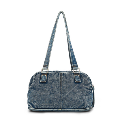 [Aespa Ningning Worn] Matin Kim Matin Dust Denim One Pocket Shoulder Bag