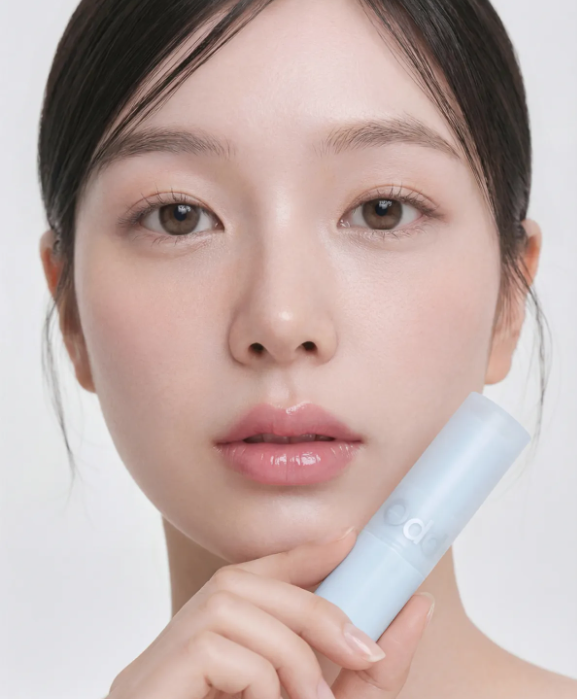 Odd Type Over the Bare Lip Balm