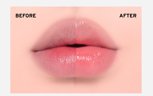 Odd Type Over the Bare Lip Balm