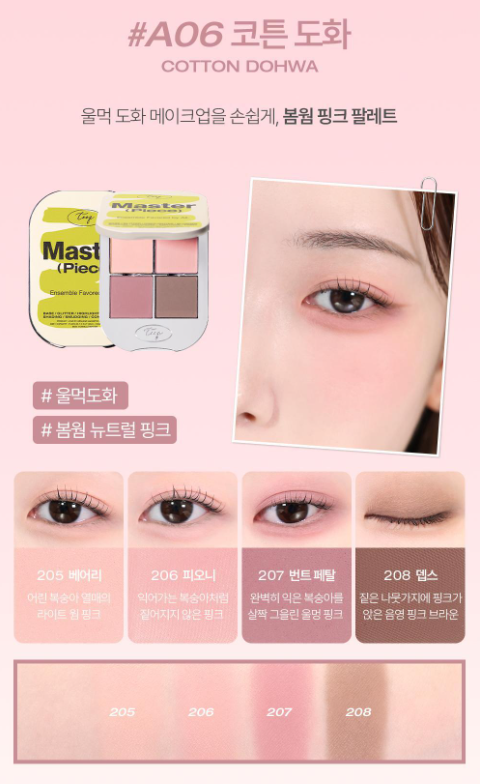 Tooq One By Genuine Magnetic Eye Shadow (4 Palette)