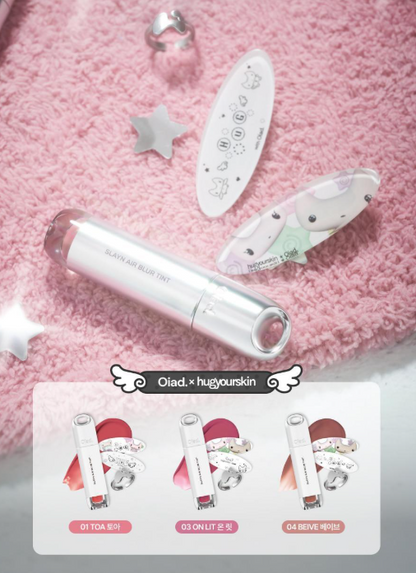 [Oiad X hugyourskin]  Slayn Air Blur Tint with Gift  (+Hair Clip 2P+Ring)