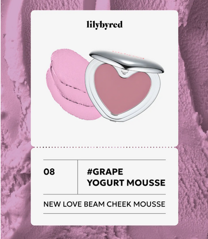 [Yogurt Mousse Edition]  Lilybyred Love Beam Cheek Mousse