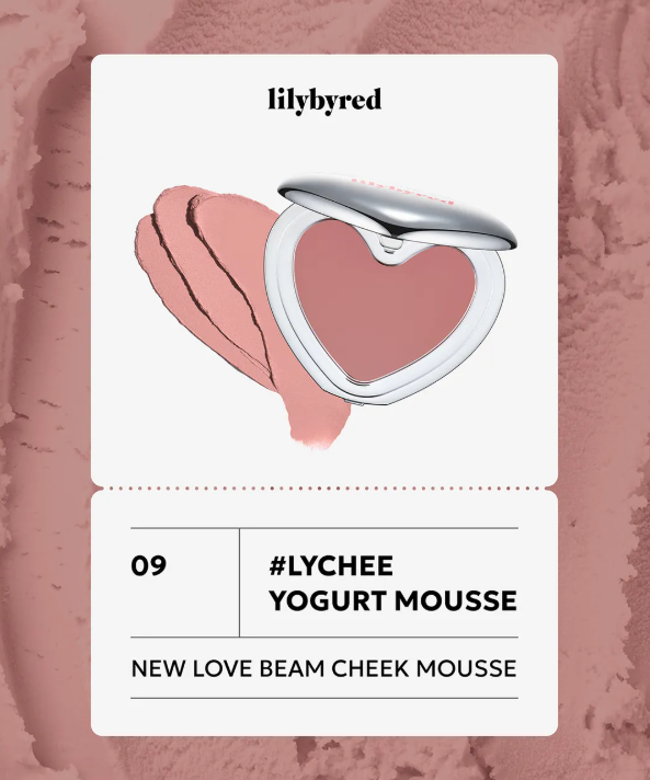 [Yogurt Mousse Edition]  Lilybyred Love Beam Cheek Mousse