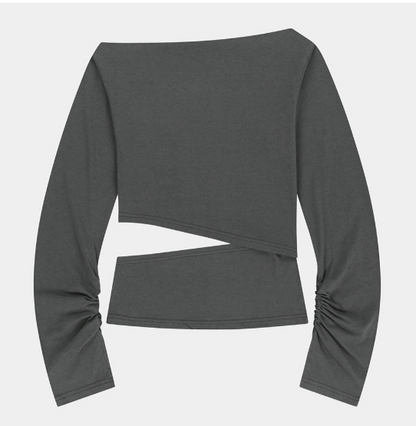 [Itzy Ryujin Worn] ETRE AU SOMMET Cut-Out Open Long Sleeve