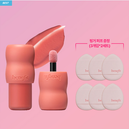 [TXT Yeonjun Pick] Benefit Play Daze Airy Liquid Blush with Gift ( 6 Puffs)