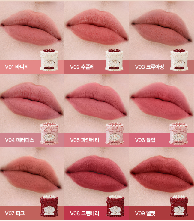 Flower Knows Strawberry Cupid Collection Cake Lip Cream