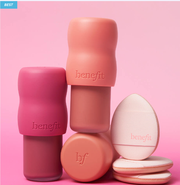 [TXT Yeonjun Pick] Benefit Play Daze Airy Liquid Blush with Gift ( 6 Puffs)