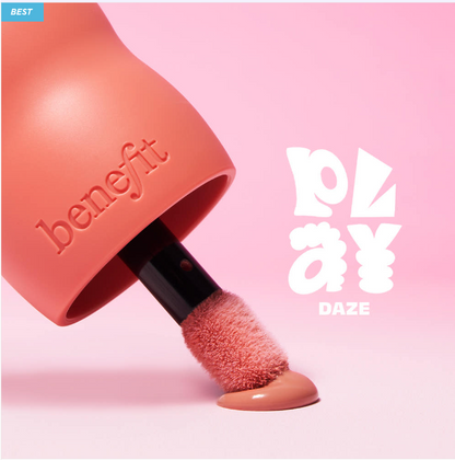 [TXT Yeonjun Pick] Benefit Play Daze Airy Liquid Blush with Gift ( 6 Puffs)