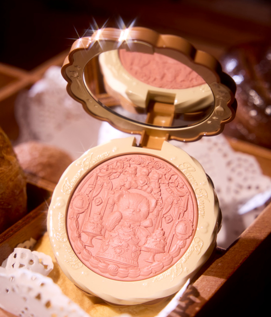 Flower Knows Sweetie Bear Collection Silk Satin Blush