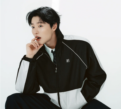 [Woodz Pick] Fila Black Track Jacket