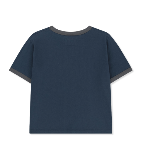[Ive Liz Worn] Matin Kim Matin Logo Ringer Crop Top
