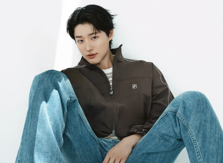 [Woodz &  Han So-hee Pick] Fila Track Jacket