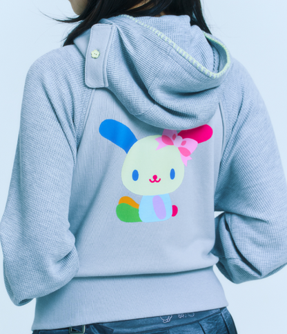 Tuomio X Sanrio Characters Usahana Zip-Up Hoodie