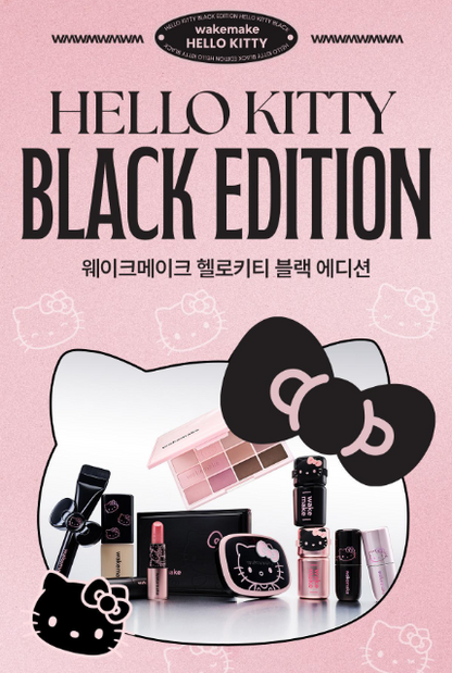 [Hello Kitty Black Edition] WAKEMAKE Healthy Glow Balm Stick with Gift (Free Hairpin)