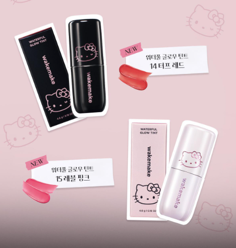 [Hello Kitty Black Edition] WAKEMAKE Waterful Glow Tint