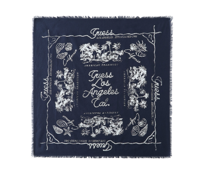 [Straykids Hyunjin Worn] 26SS Guess 3-Color Graphic Bandana