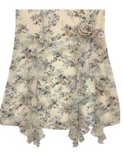 [Aespa Karina Worn] Loulouseoul Mermaid of the City Dress (Cream)