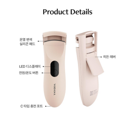 Vodana Glam Power Long Lasting Eyelash Heating Curler