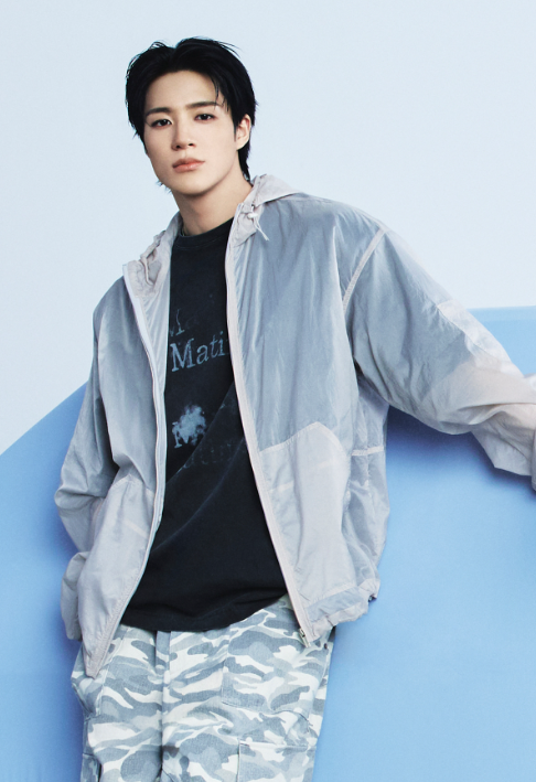 [NCT Jeno Pick] Matin Kim Back Logo Hoody Windbreaker For Men
