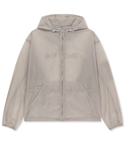 [NCT Jeno Pick] Matin Kim Back Logo Hoody Windbreaker For Men